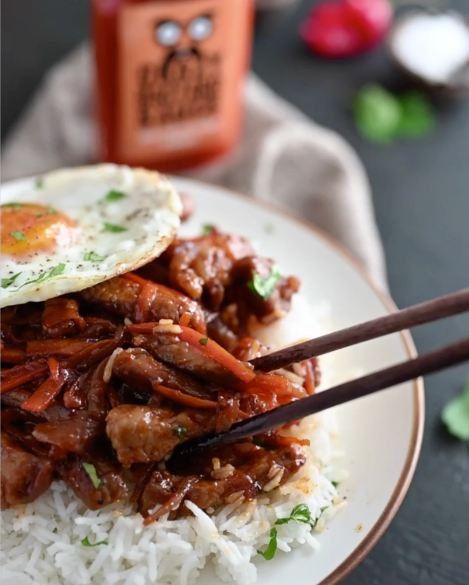 Comforting Korean Pork Stir Fry