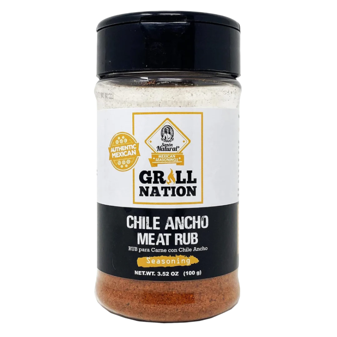 Chile Ancho Meat Rub SAZON NATURAL, 100 g