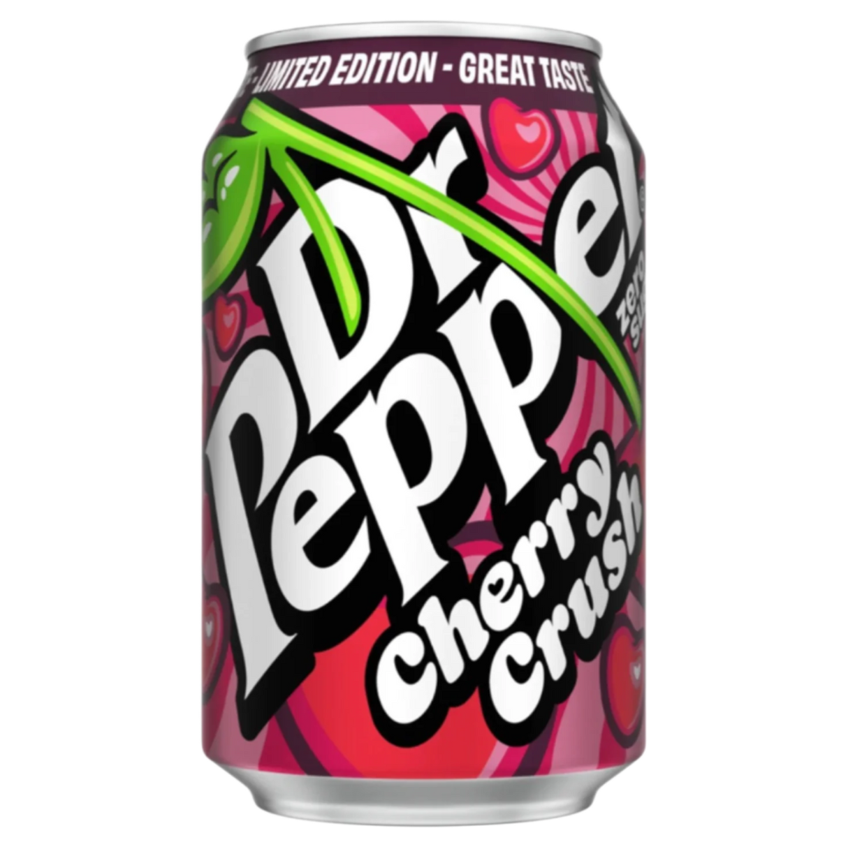 Dr Pepper Cherry Crush Zero Sugar, 330 ml
