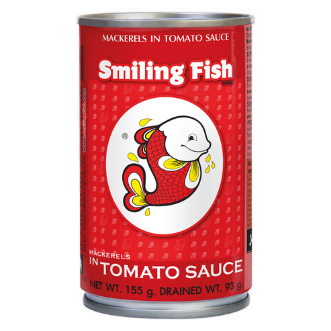 Fried Mackerel in Tomato Sauce SMILING FISH, 155 g