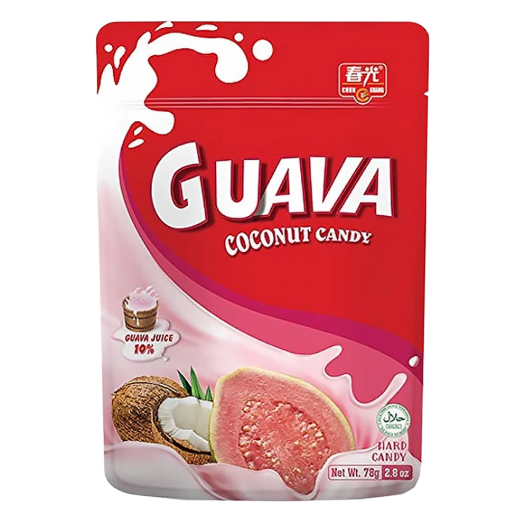 Guava Coconut Candy CHUN GUANG, 78 g