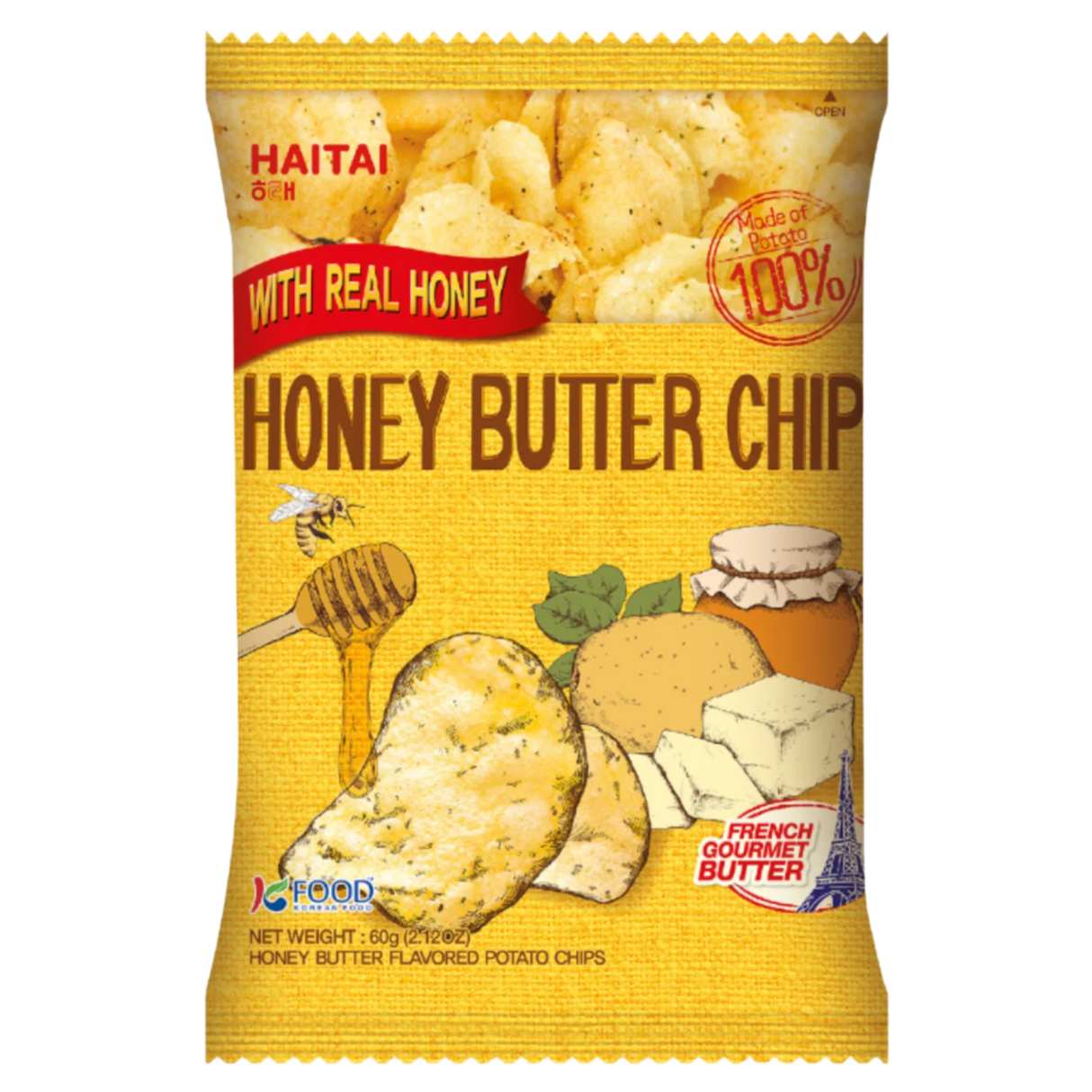 Honey Butter Chips HAITAI 60 g