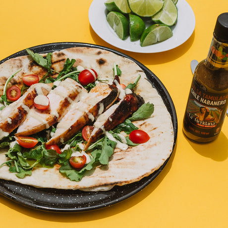 Hot Sauce Roasted Habanero LA MERIDANA, 150 ml