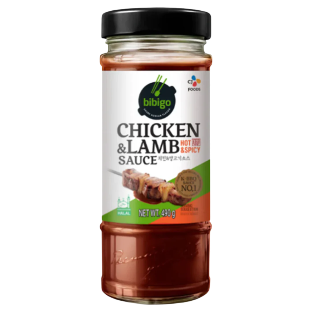 Hot & Spicy Chicken & Lamb Sauce BIBIGO, 490 g