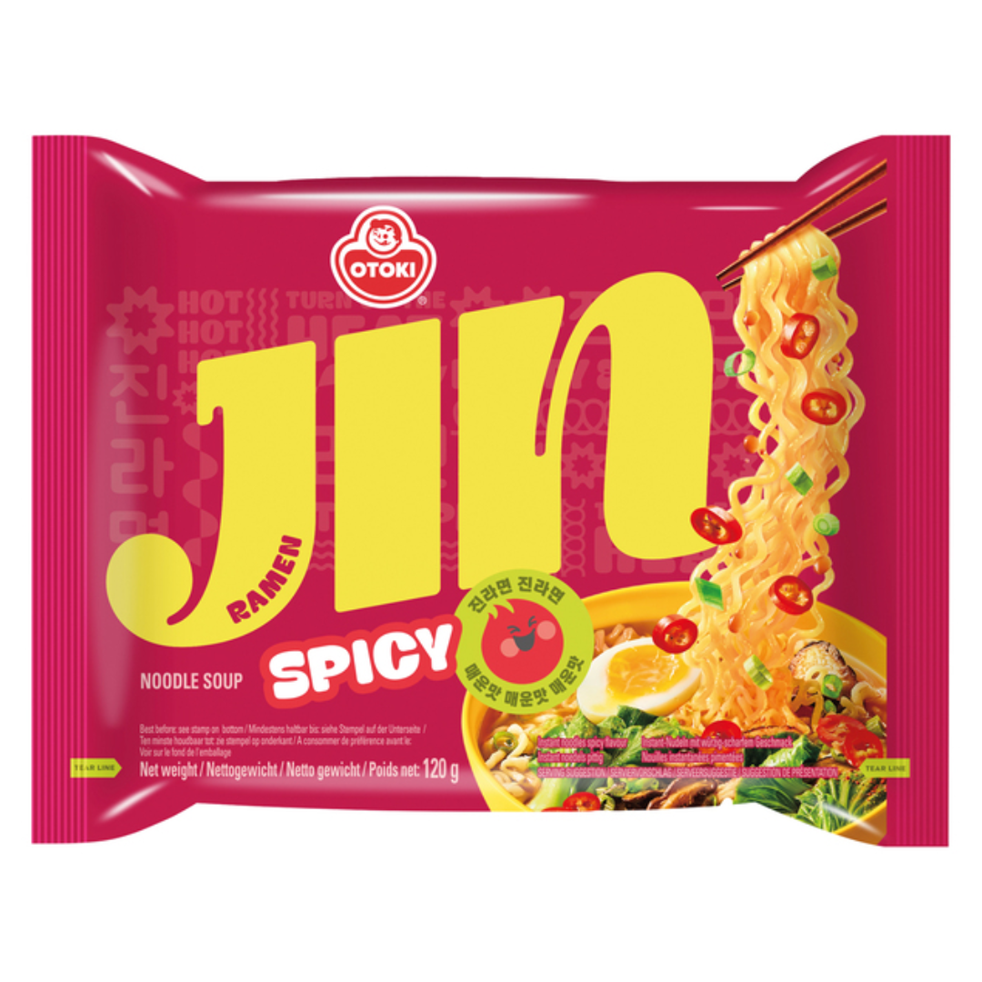 Instant Noodles Jin Ramen Spicy OTTOGI, 120 g