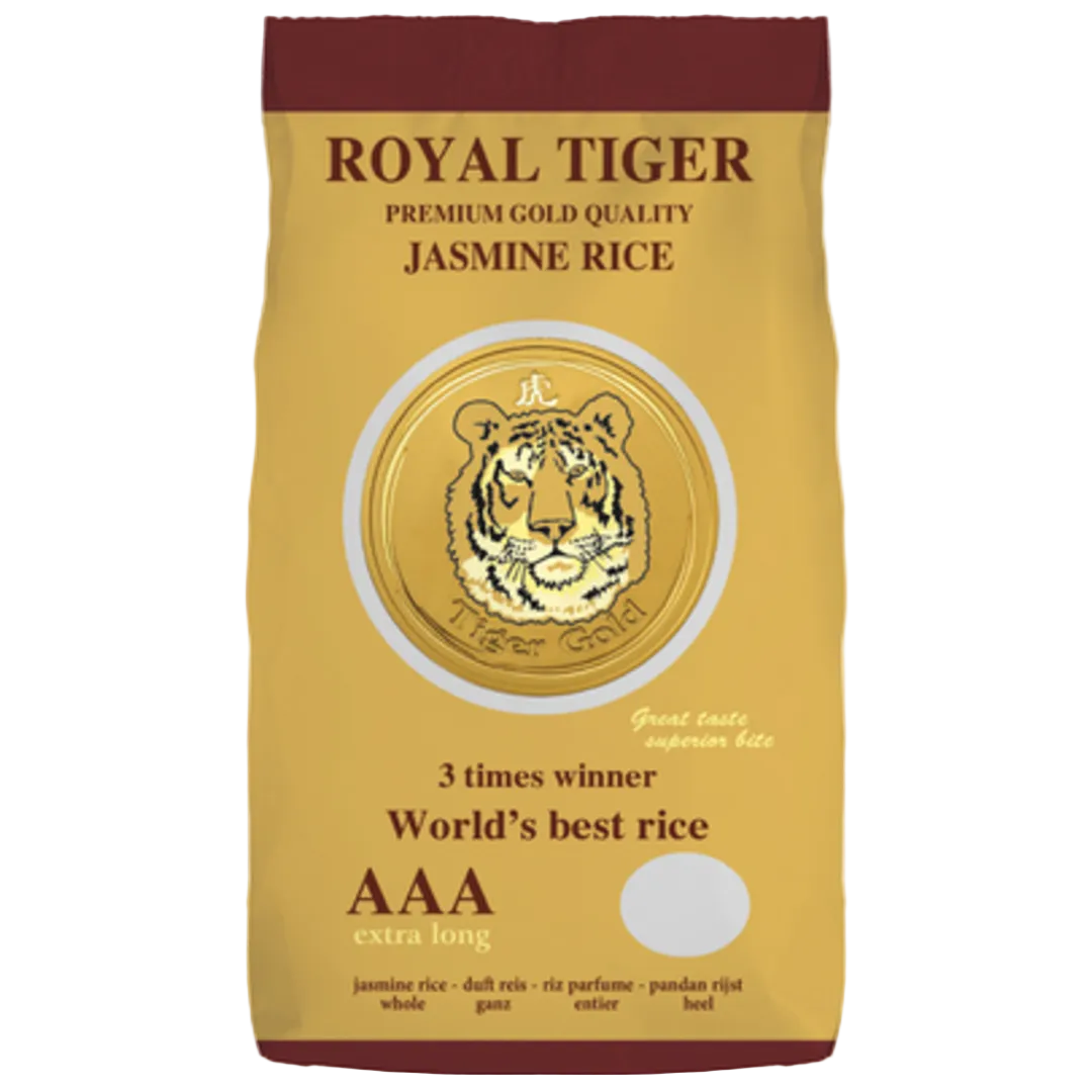 Jazminų ryžiai Premium Gold ROYAL TIGER, 1 kg