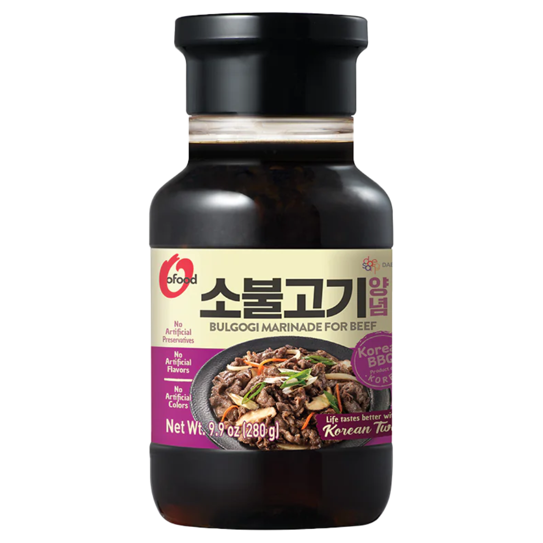 Korean BBQ Bulgogi Marinade for Beef O'FOOD, 280 g