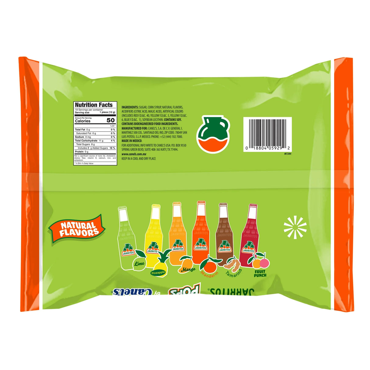 Lollipops JARRITOS, 228 g, 19 pcs