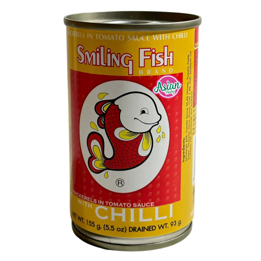 Mackerel With Chilli In Tomato Sauce SMILING FISH, 155 g