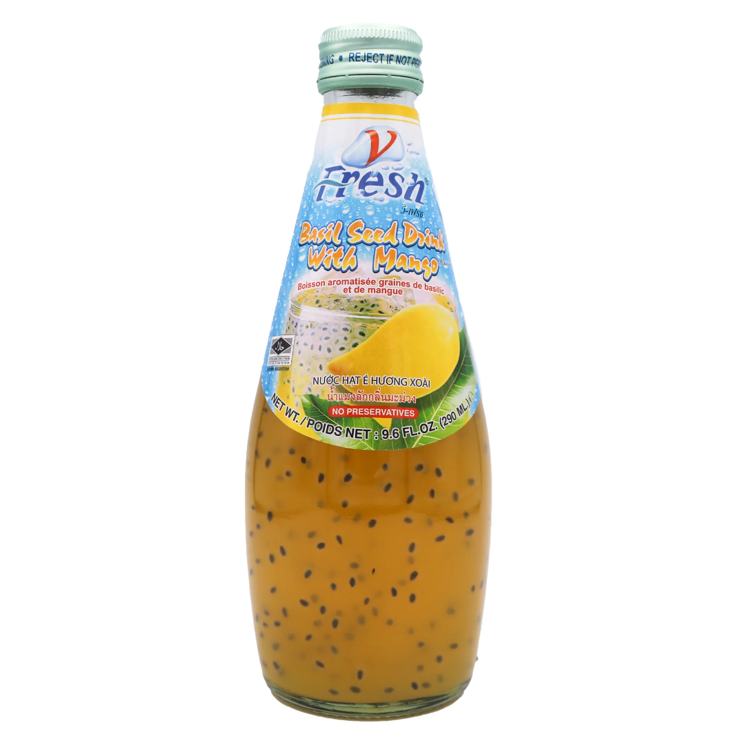 Mango Juice With Basil Seed V-FRESH, 290 ml