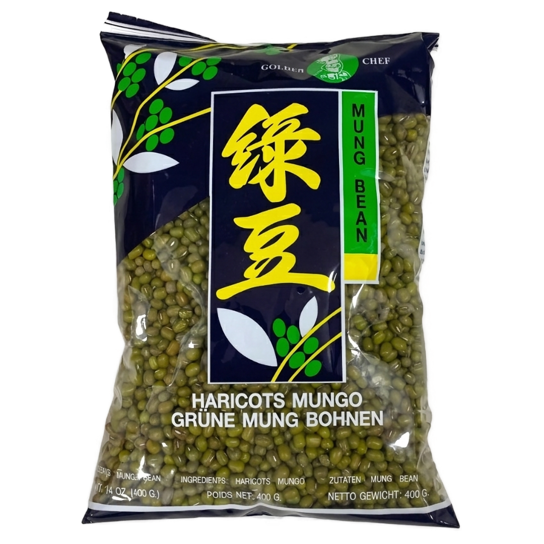 Whole Mung Beans GOLDEN CHEF, 400 g sachet