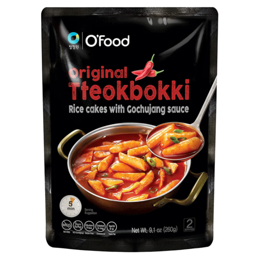 Premium Topokki with Gochujang Sauce O'FOOD, 260 g