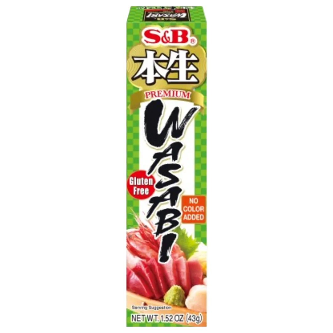 Premium Wasabi paste in tube S&B, 43 g