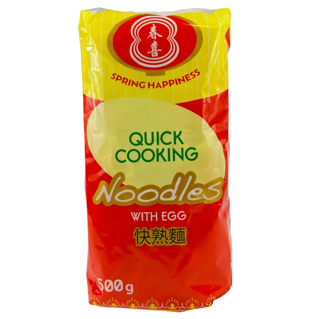 Quick Cooking Egg Noodles SPRING HAPPINESS, 500 g