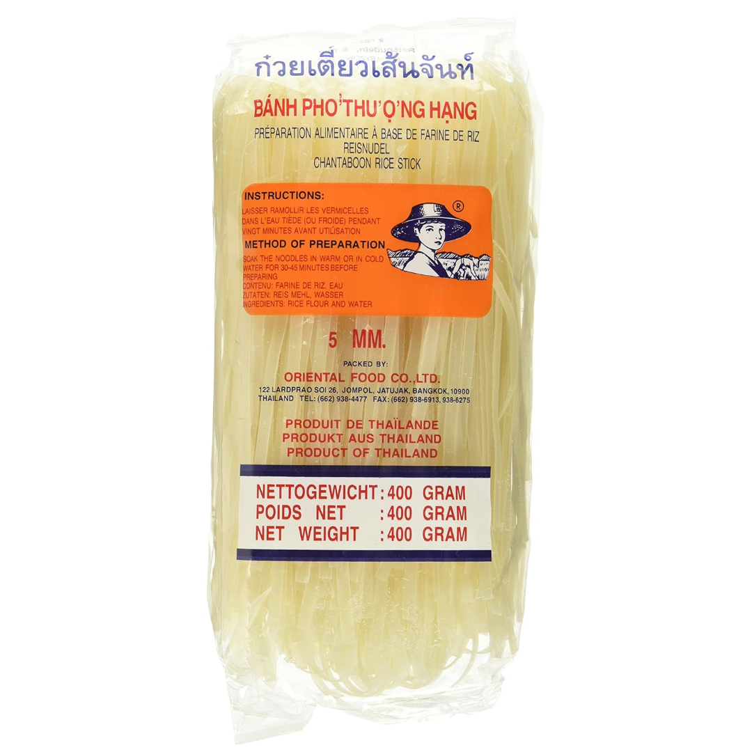 Straight Rice Sticks (5 mm) FARMER, 400 g