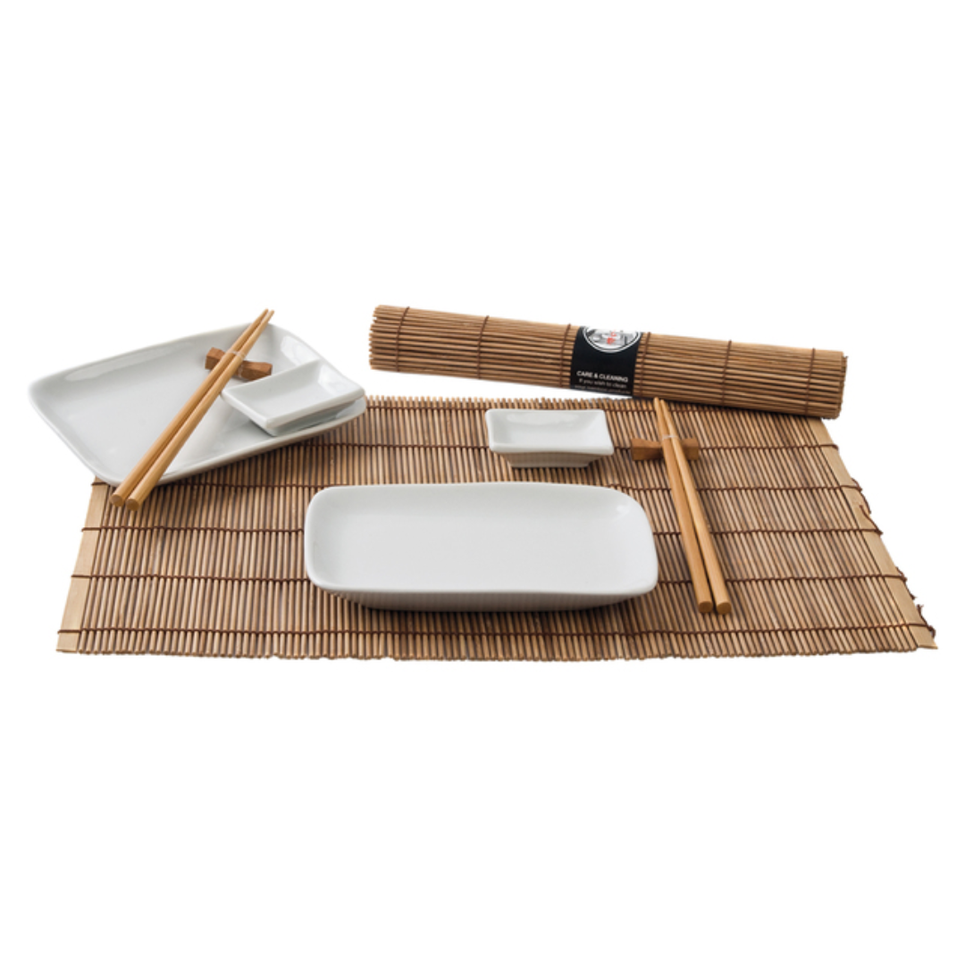 Suši pietų rinkinys (rudas) GOLDEN TURTLE