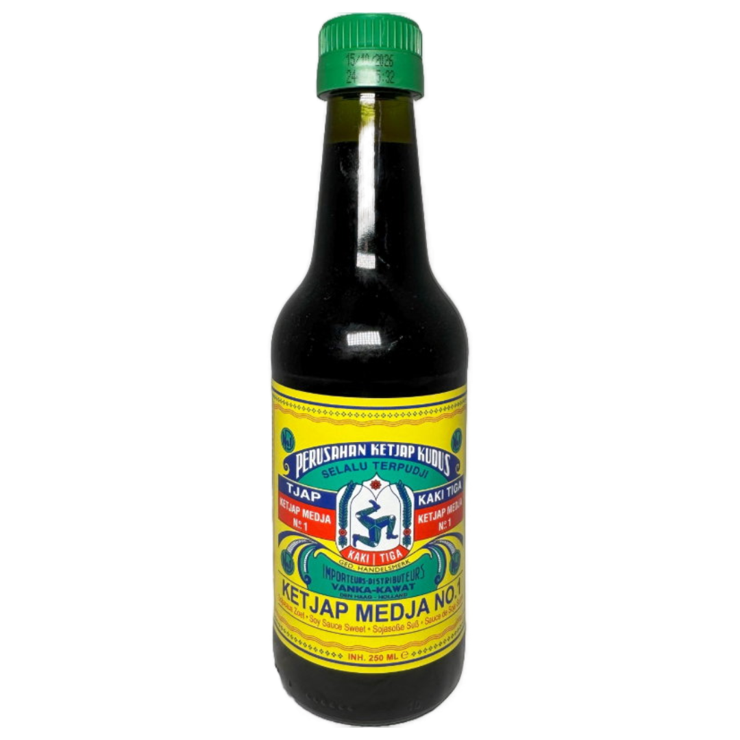 Sweet Soy Sauce (Ketjap) KAKI TIGA, 250 ml
