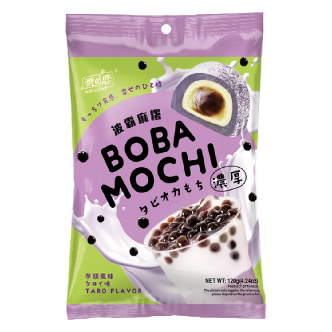 Taro Flavour Boba Mochi YUKI & LOVE, 120 g