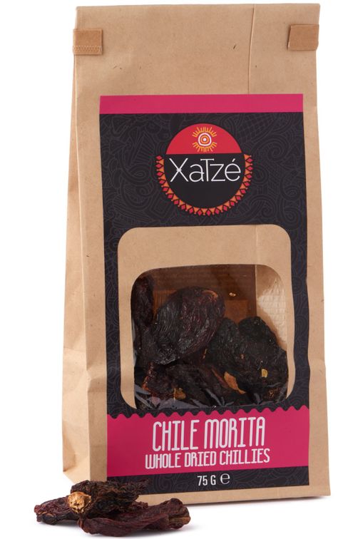 Chile Morita (Whole Dried Chillies) XATZE, 75 g