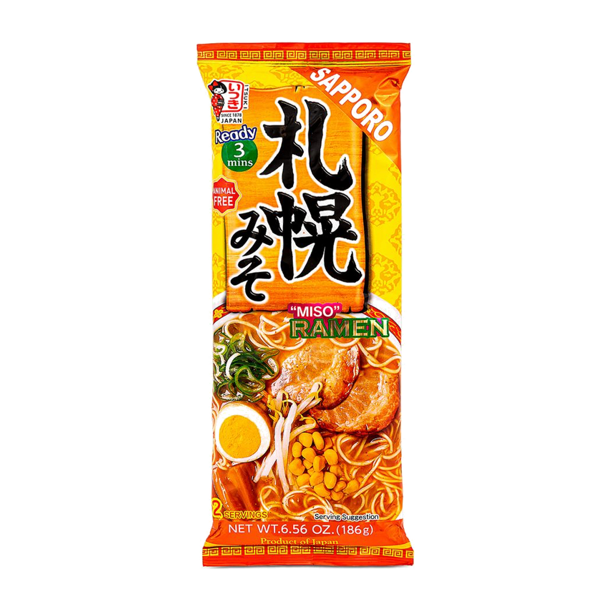 Sapporo miso ramen makaronai ITSUKI, 186 g