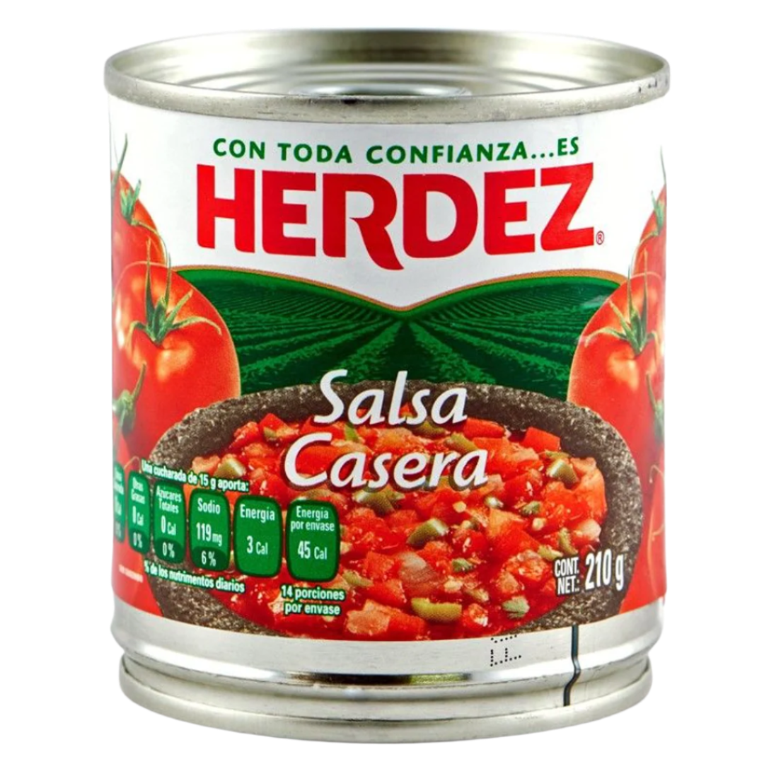 Salsa Casera HERDEZ, 210 g YOUMAME