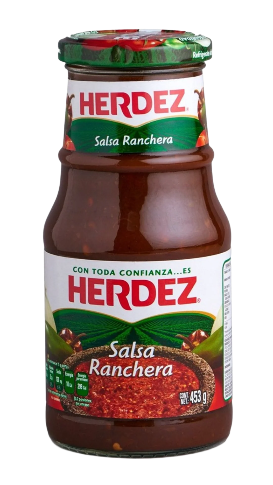 Salsa Ranchera HERDEZ (In Glass), 453 g