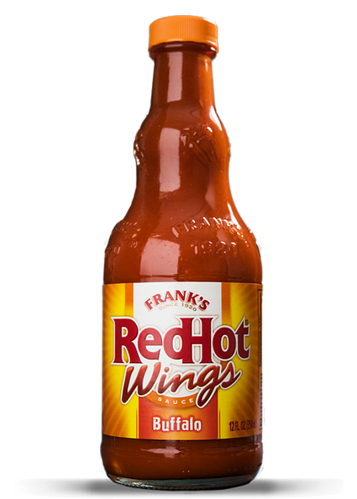 Frank's RedHot Buffalo Wings Hot Sauce, 12 Fl Oz, 50% OFF