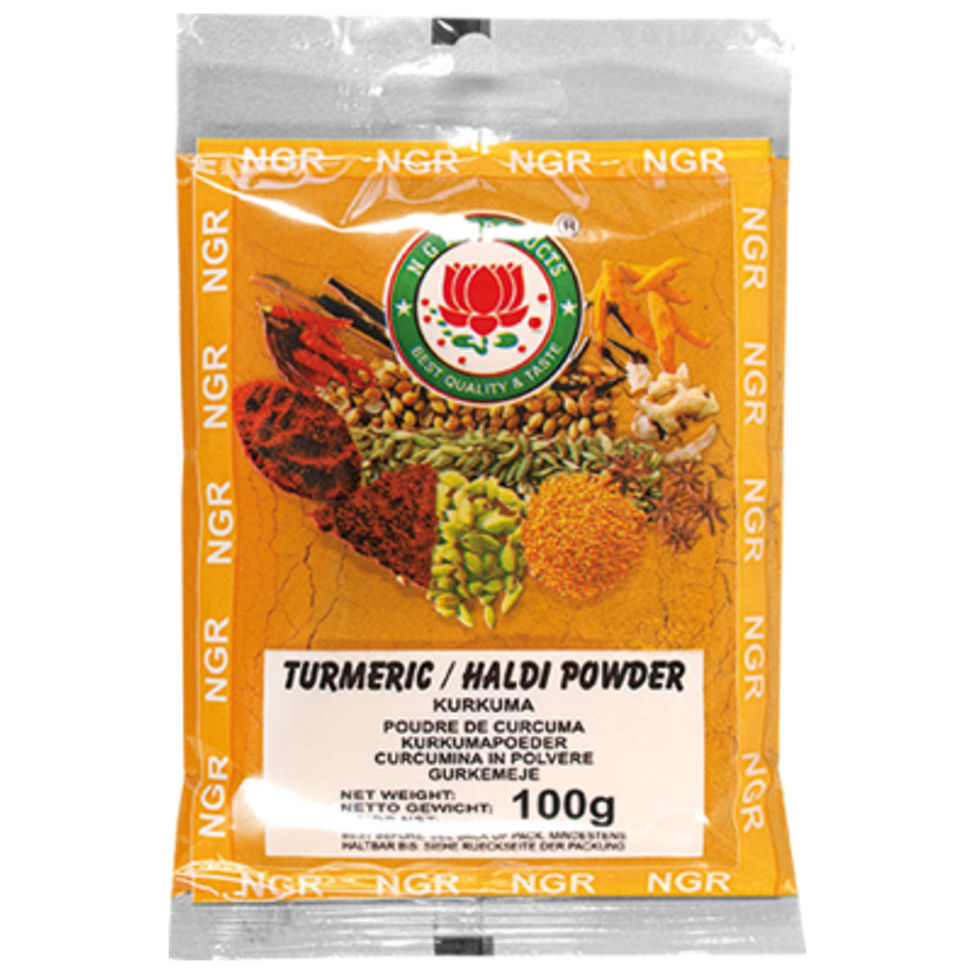Ciberžolės milteliai (Kurkuma) NGR India, 100 g