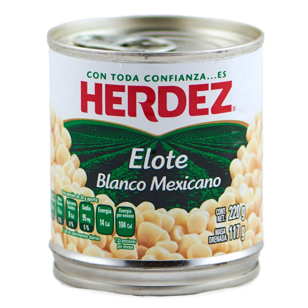 Balti kukurūzai HERDEZ, 220 g