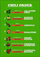 7 padažų rinkinys dovanų dėžutėje CRAZY BASTARD, 7 x 100 ml