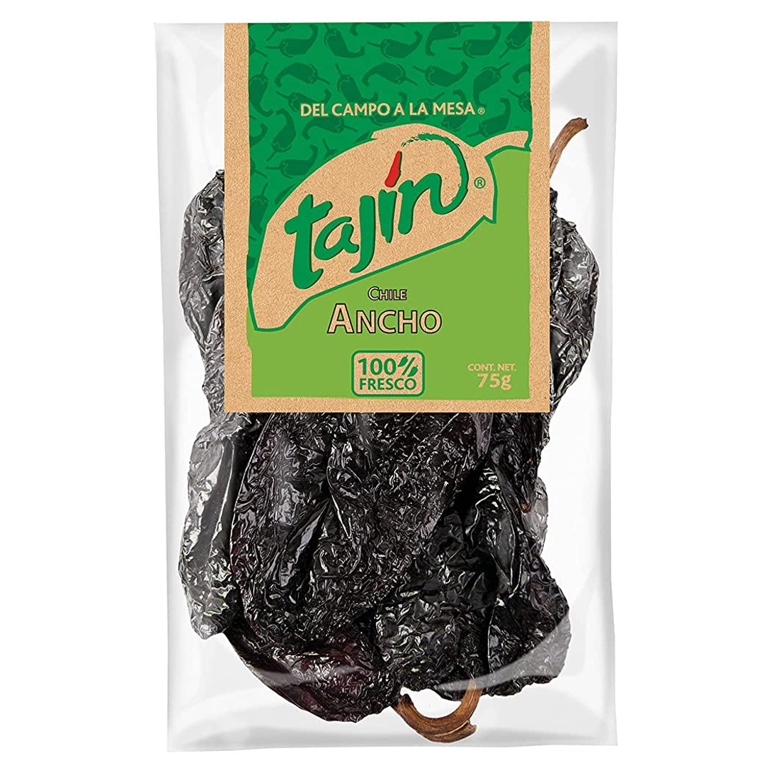 Ancho (Whole Dried Chillies) TAJIN, 75 g