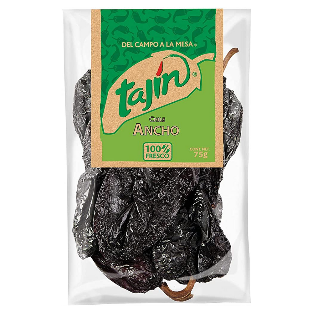 Ancho (Whole Dried Chillies) TAJIN, 75 g