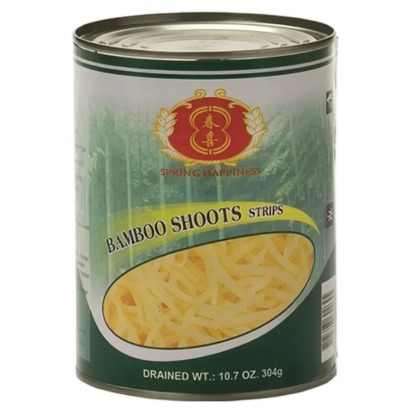 Bamboo Shoot Strips SPRING HAPPINESS, 567 g in a can