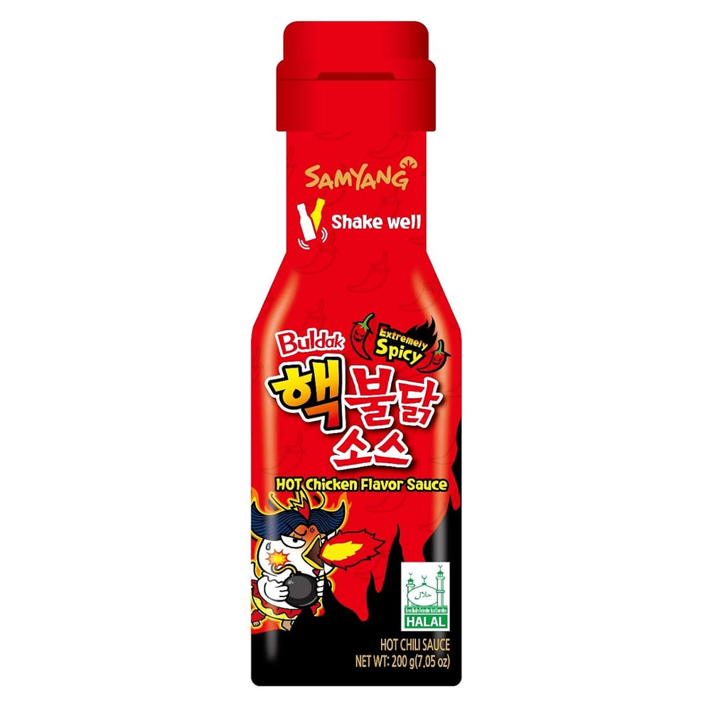 Buldak Extremely Spicy Hot Chicken Flavor Sauce SAMYANG, 200 ml