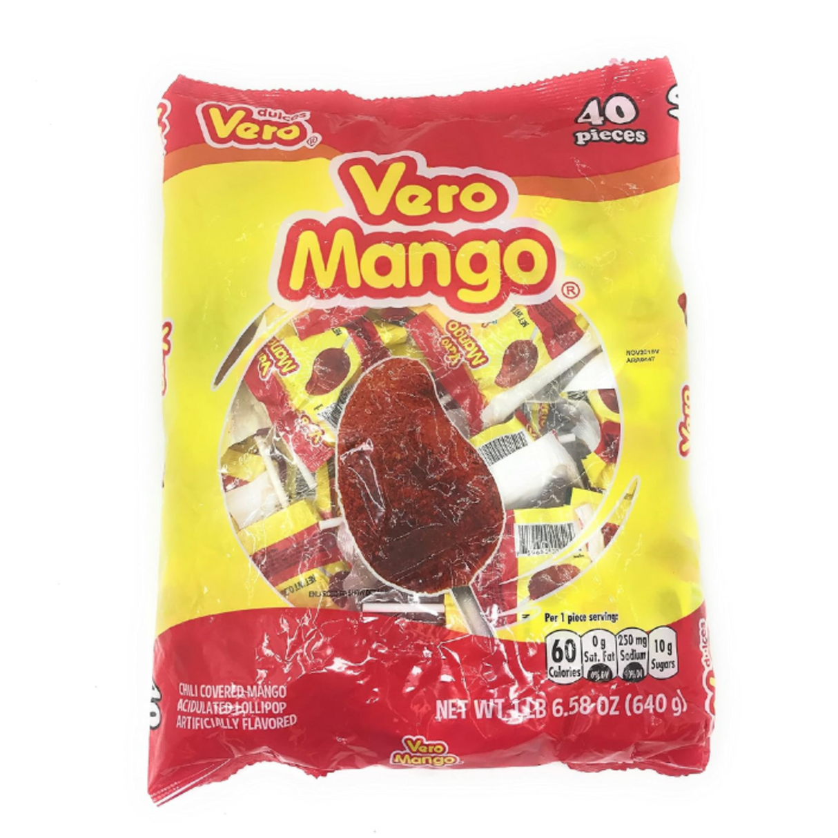 Candy Mango con Chile VERO, 100 x 6 g