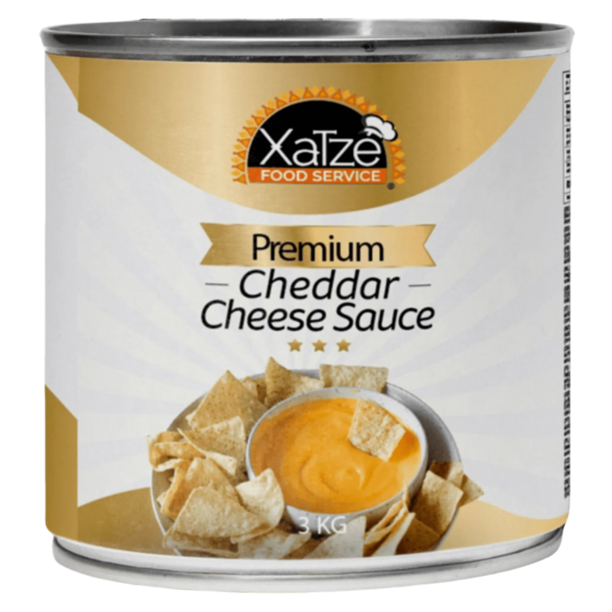 Cheddar Premium Sauce XATZE, 3 kg