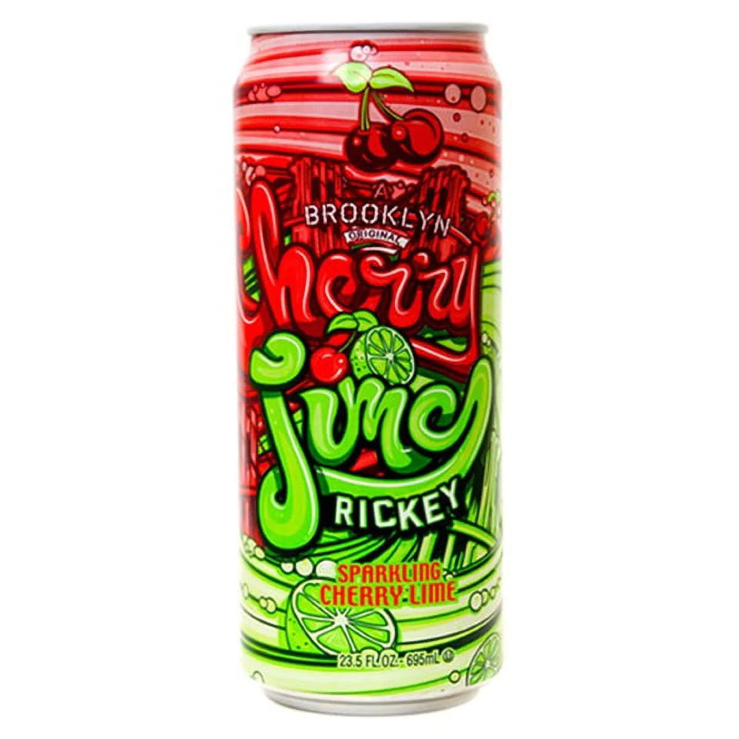 Cherry - Lime sparkling drink Rickey ARIZONA, 680 ml