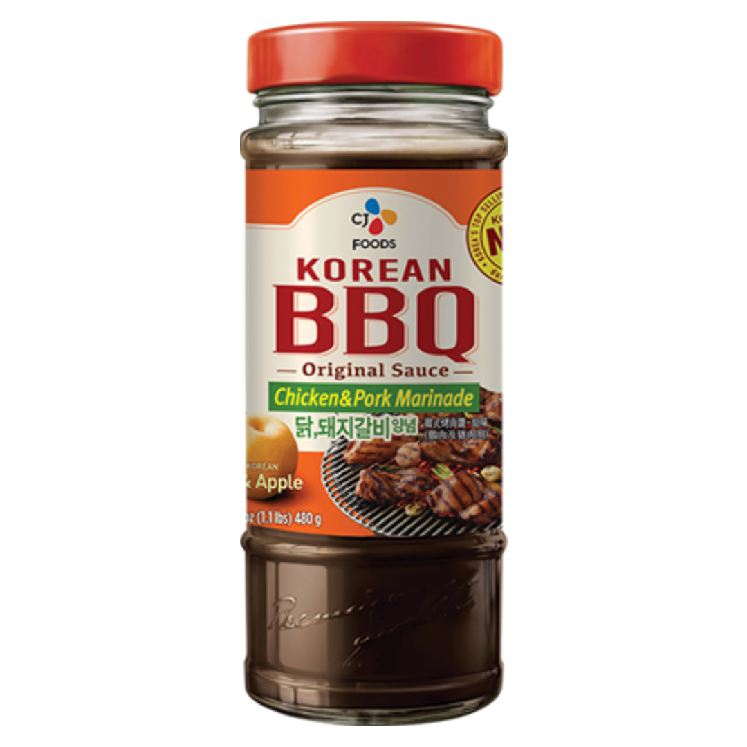 Marinatas vištienai ir kiaulienai CJ SOUTH KOREA, 480 g / 400 ml