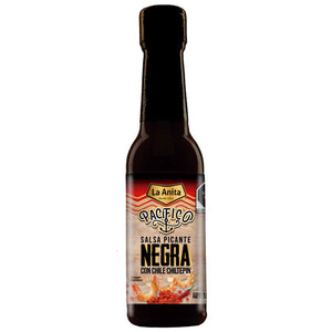 Chilpetin Pepper Sauce Negra LA ANITA, 150 ml