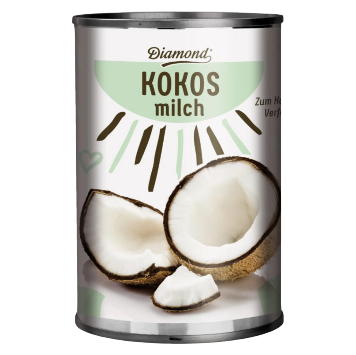 Kokosų pienas (riebumas 17-19%) DIAMOND, 400 ml