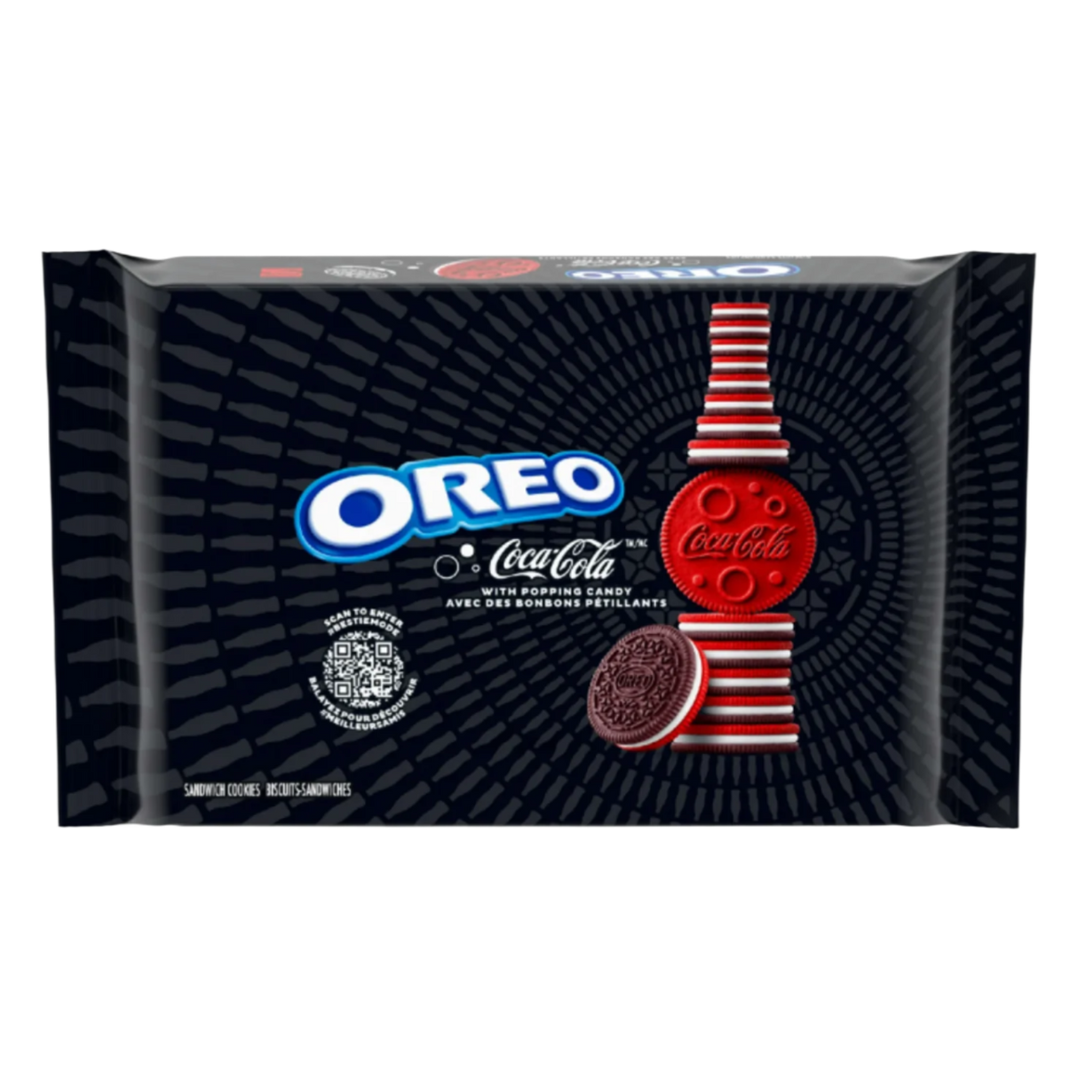 Sausaniai su kola ir sproginėjančiais saldainiais OREO, 303 g