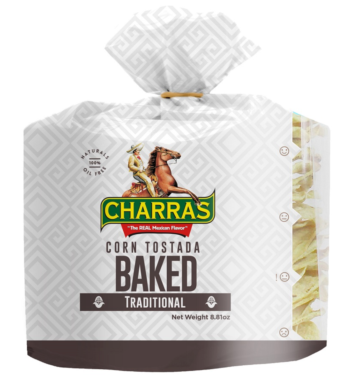 Corn Tostadas Baked Traditional CHARRAS, 240 g