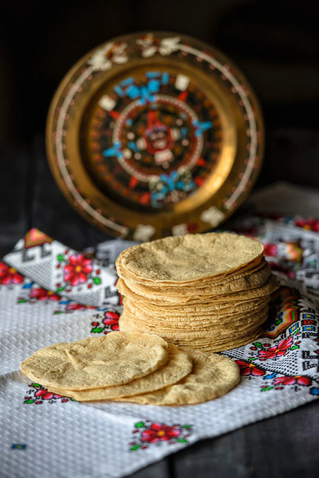 Corn Tortillas (Original) LA TORTILLERIA (19 pcs), 500 g 15 cm