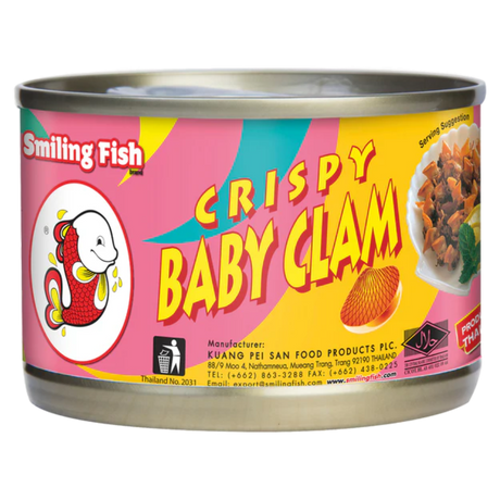 Crispy Baby Clams SMILING FISH, 30 g