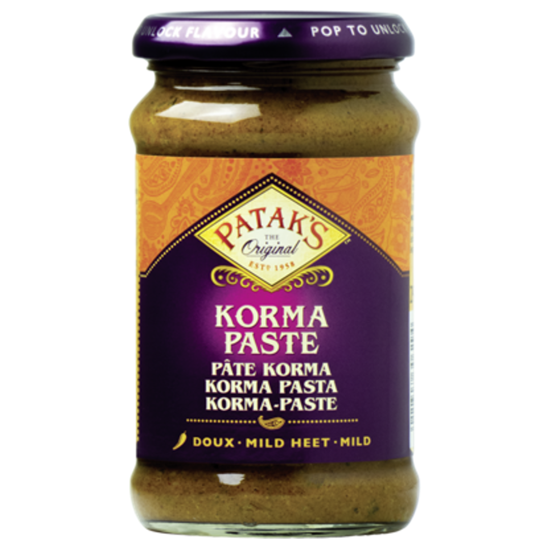 Korma Curry Paste Mild PATAKS, 290 g