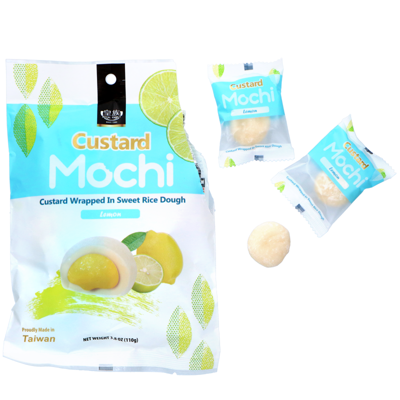 Custard Mochi Lemon ROYAL FAMILY, 110 g