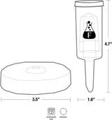 Fermentation Airlocks for Wide Mouth Mason Jars FERMENTOLOGY (4 Pack)