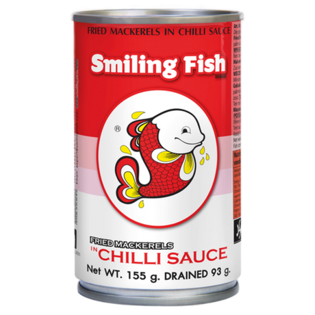 Fried Mackerel in Chilli Sauce SMILING FISH, 155 g