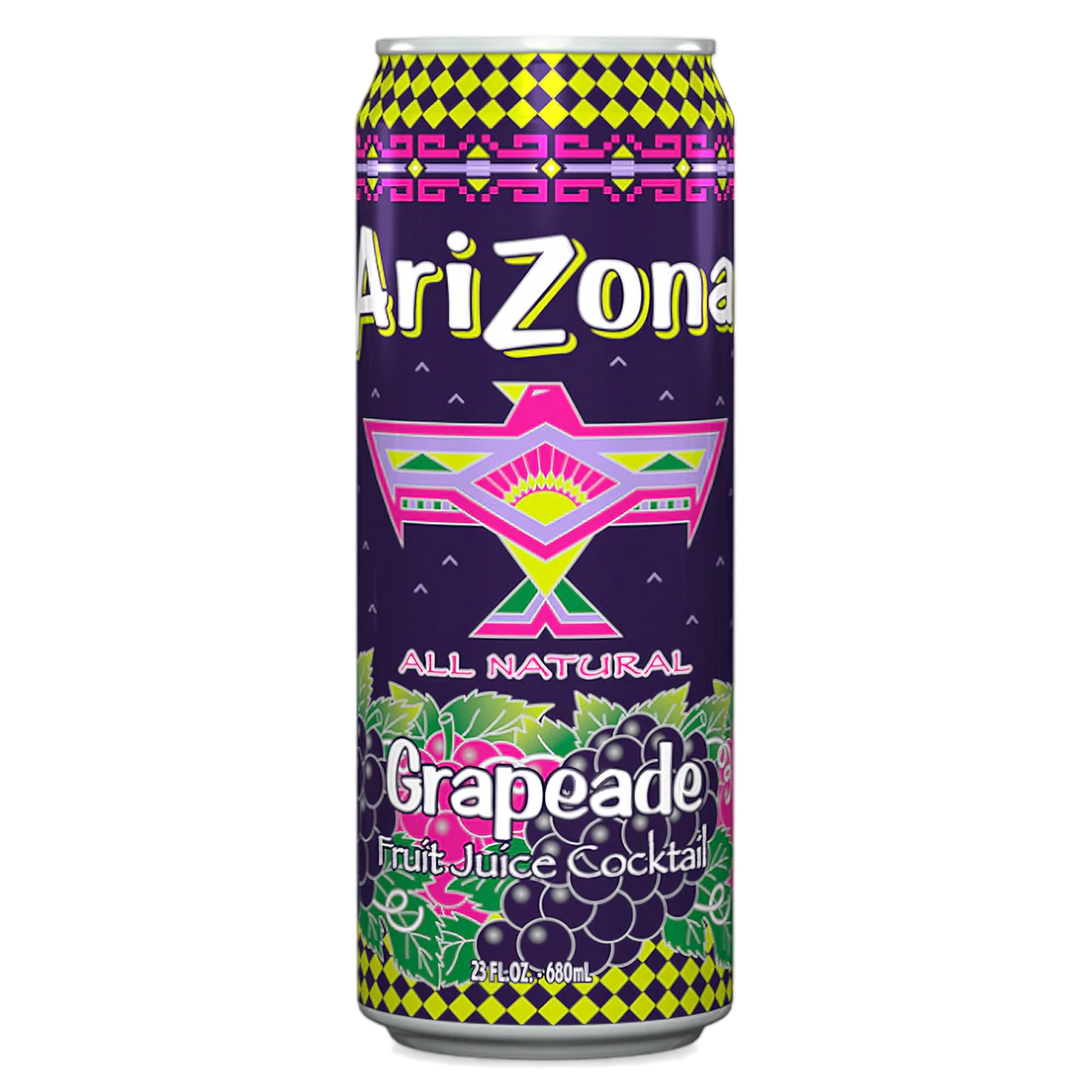 Fruit Juice Cocktail Grapeade ARIZONA, 650 ml can