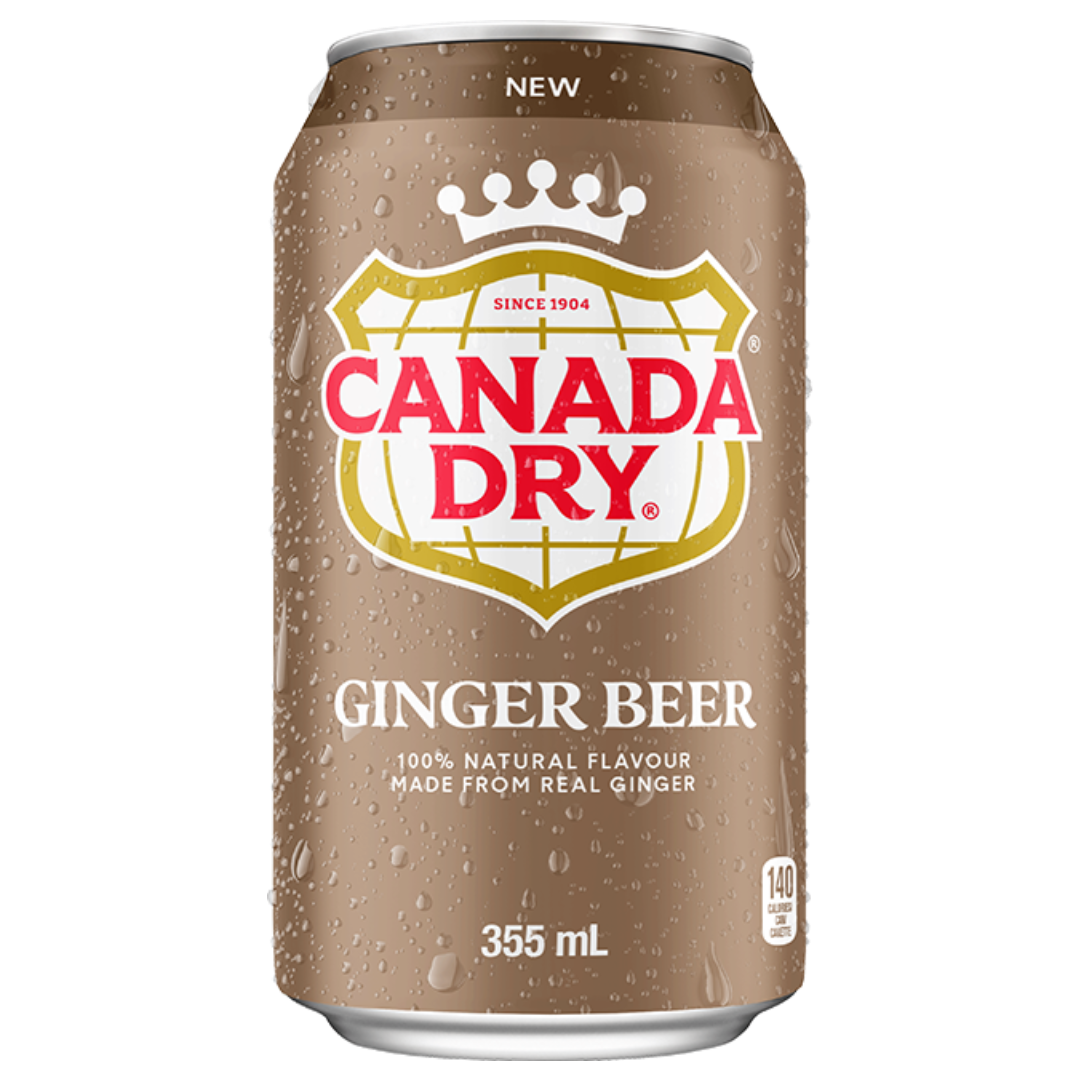Ginger Beer CANADA DRY, 355 ml